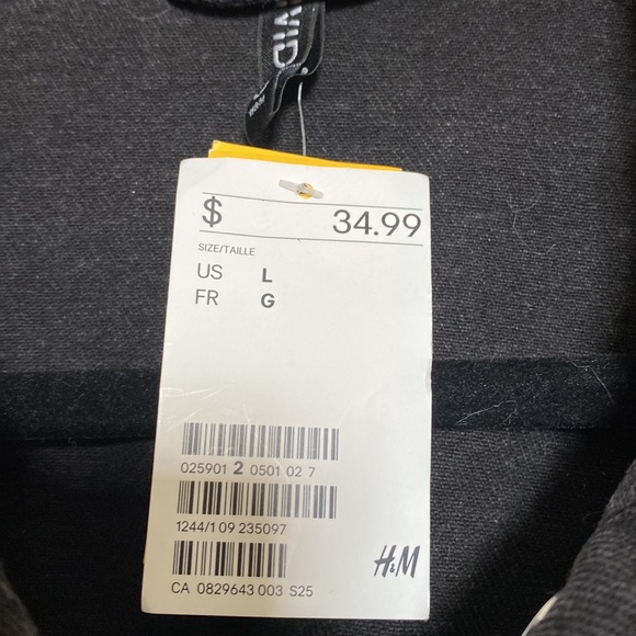 Black Denim Jacket - New With Tags - Picture 2 of 4